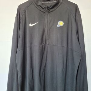 Nike DRi - Fit Black Half-Zip Men's Jacket Size XXLT